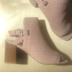 Market & Spruce Valerie Transitional Sandal (Bootie) Size 9 blush